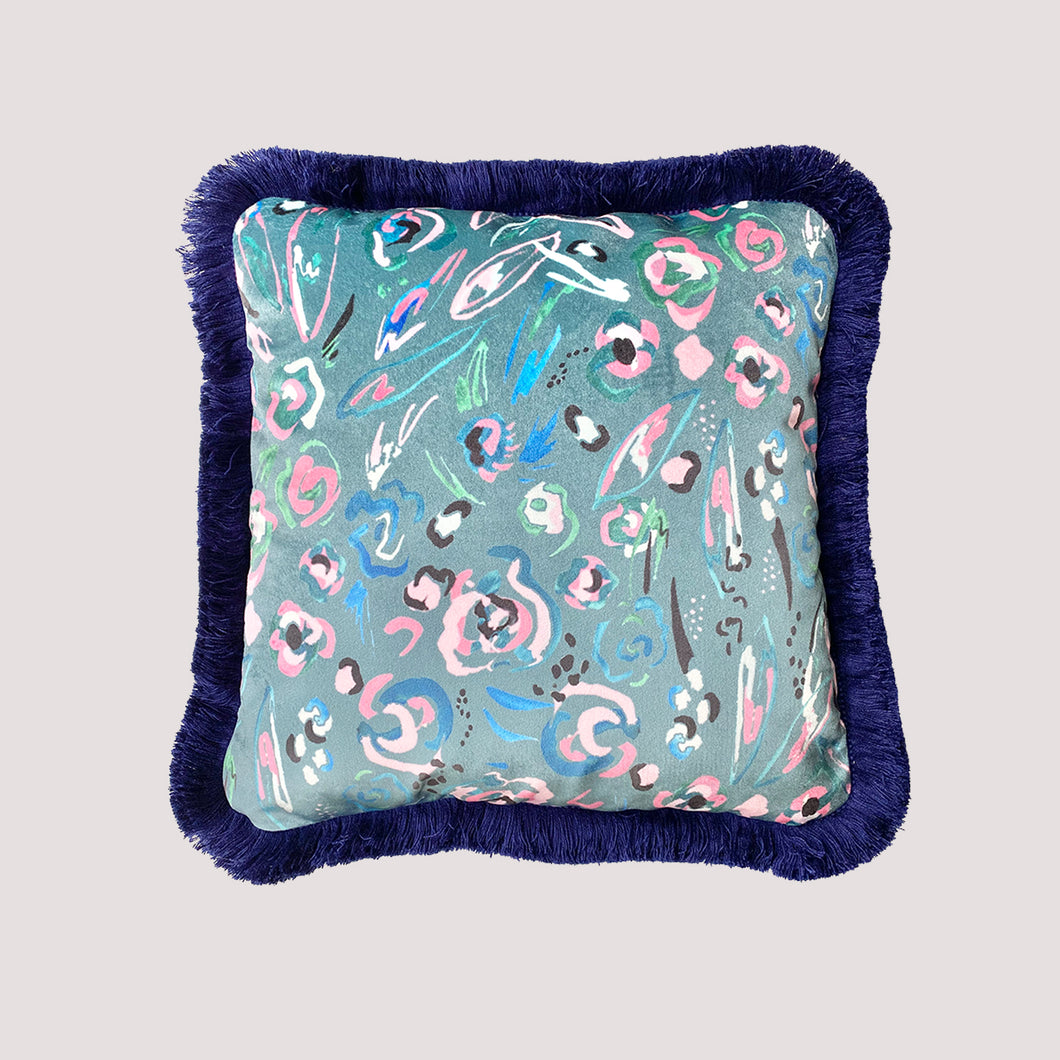 Wilderness Velvet Cushion