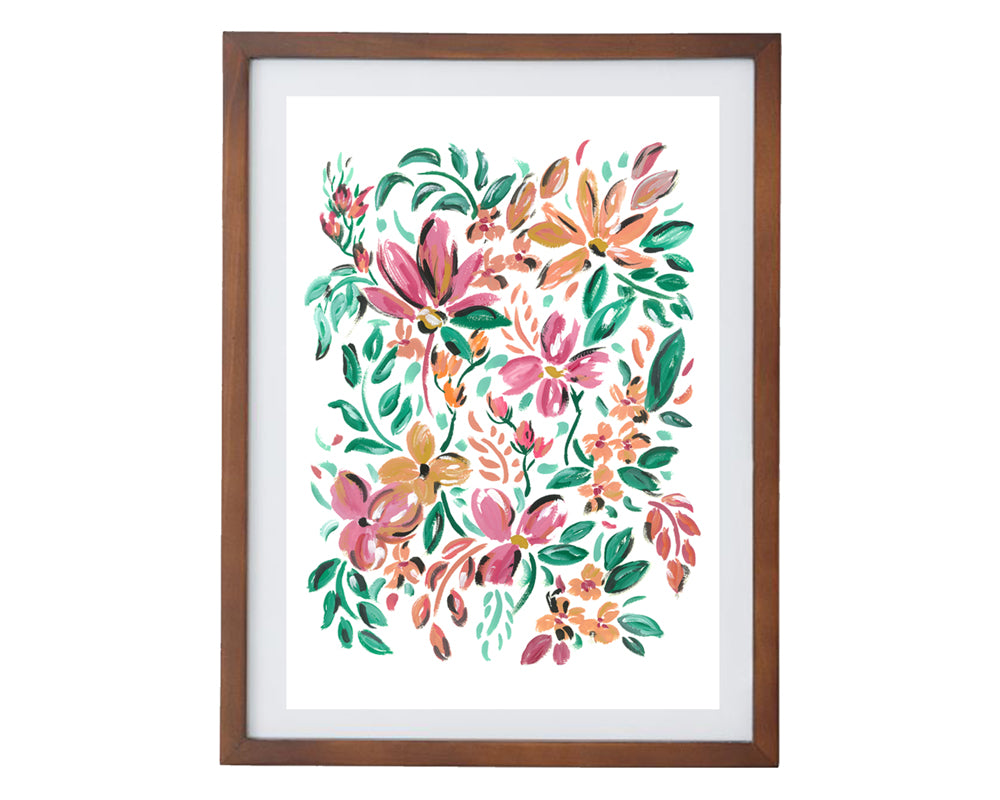 Floral Daydreams Fine Art Giclée Print