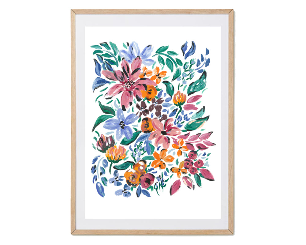 Wildflower Wishes Fine Art Giclée Print